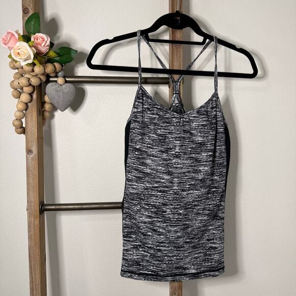 CAbi Tops - Cabi Sport Athletic Razorback Black Gray‎ Tank Size Medium